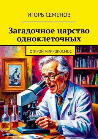 Обложка книги «Загадочное царство одноклеточных. Открой микрокосмос»