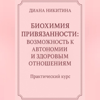 Обложка книги «Биохимия привязанности: возможность к автономии и здоровым отношениям»