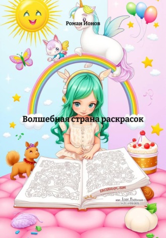 Обложка книги «Волшебная страна раскрасок»