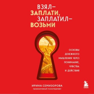 Обложка книги «Взял – заплати, заплатил – возьми. Основы денежного мышления через понимание, чувства и действия»