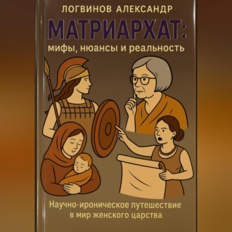 Обложка книги «Матриархат: мифы, нюансы и реальность Научно-ироническое путешествие в мир женского царства, где всё не так просто»