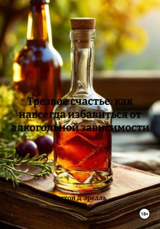 Обложка книги «Трезвое счастье: как навсегда избавиться от алкогольной зависимости»