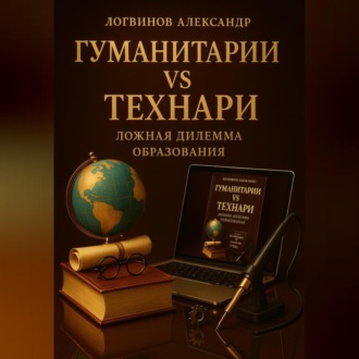 Обложка книги «Гуманитарии vs технари: ложная дилемма образования»