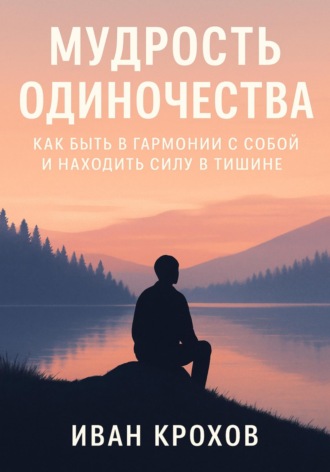 Обложка книги «Мудрость одиночества: как быть в гармонии с собой и находить силу в тишине»