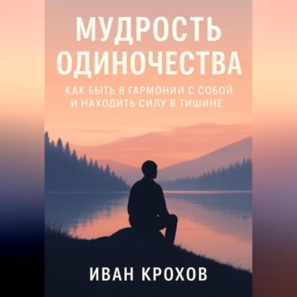 Обложка книги «Мудрость одиночества: как быть в гармонии с собой и находить силу в тишине»