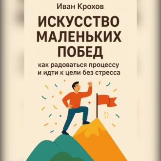 Обложка книги «Искусство маленьких побед: как радоваться процессу и идти к цели без стресса»