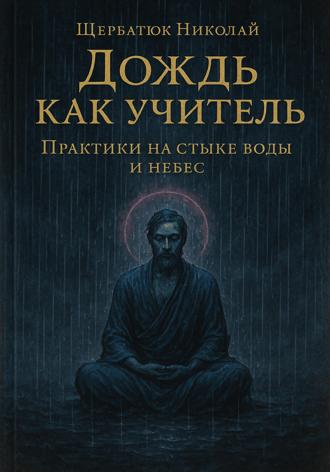 Обложка книги «Дождь как учитель: Практики на стыке воды и небес»