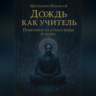 Обложка книги «Дождь как учитель: Практики на стыке воды и небес»