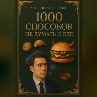 Обложка книги «1000 способов не думать о еде»