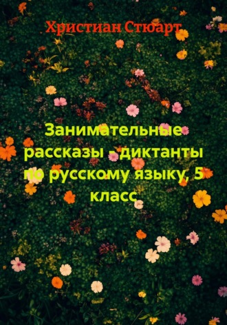 Обложка книги «Занимательные рассказы – диктанты по русскому языку, 5 класс»
