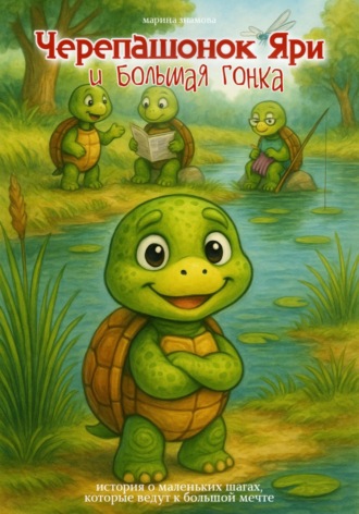 Обложка книги «Черепашонок Яри и большая гонка»