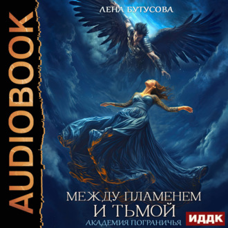Обложка книги «Между Пламенем и Тьмой. Академия Пограничья»