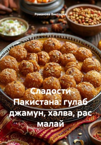 Обложка книги «Сладости Пакистана: гулаб джамун, халва, рас малай»