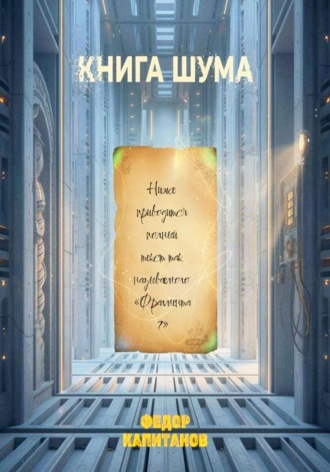 Обложка книги «КНИГА ШУМА»