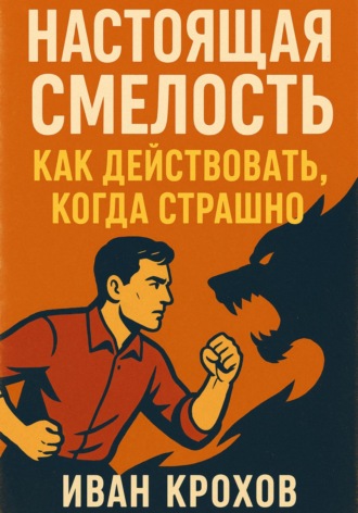 Обложка книги «Настоящая смелость: как действовать, когда страшно»