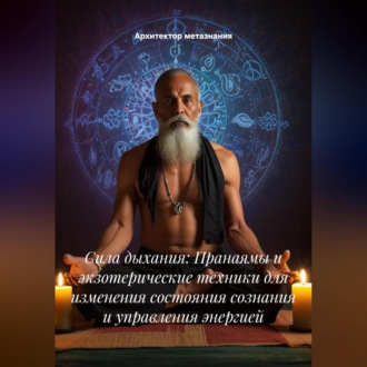 Обложка книги «Сила дыхания: Пранаямы и экзотерические техники для изменения состояния сознания и управления энергией»