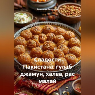Обложка книги «Сладости Пакистана: гулаб джамун, халва, рас малай»