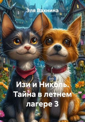 Обложка книги «Изи и Николь. Тайна в летнем лагере 3»