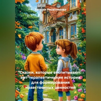 Обложка книги «Сказки, которые воспитывают: арт-терапевтические истории для формирования нравственных ценностей»