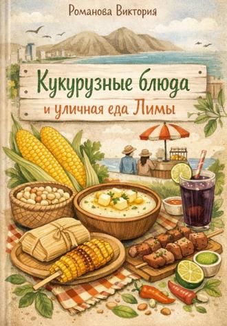 Обложка книги «Кукурузные блюда и уличная еда Лимы»