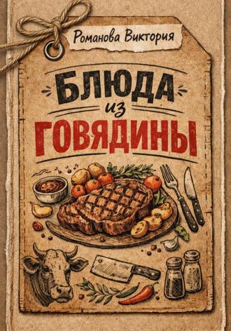 Обложка книги «Блюда из говядины»