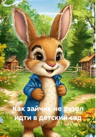 Обложка книги «Как зайчик не хотел идти в детский сад»