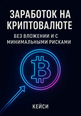 Обложка книги «Заработок на криптовалюте без вложений и с минимальными рисками»
