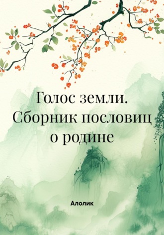 Обложка книги «Голос земли. Сборник пословиц о родине»