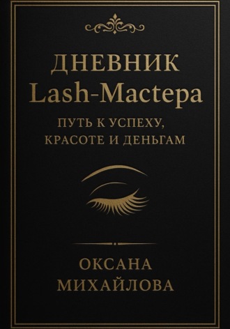 Обложка книги «Дневник Lash-Мастера: Путь к успеху, красоте и деньгам»