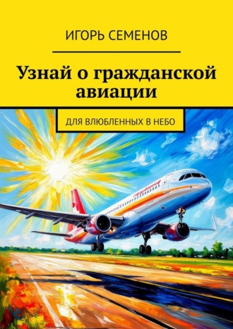 Обложка книги «Узнай о гражданской авиации. Для влюбленных в небо»