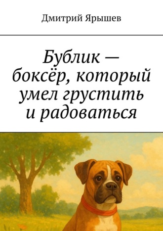 Обложка книги «Бублик – боксёр, который умел грустить и радоваться»