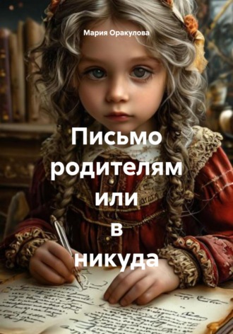 Мария Оракулова. Письмо родителям или в никуда