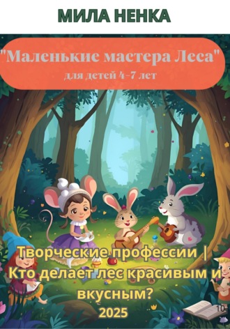 Обложка книги ««Маленькие мастера леса» для детей 4-7 лет»