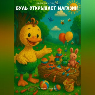 Обложка книги «Кря-кря у пруда. Буль открывает магазин.»