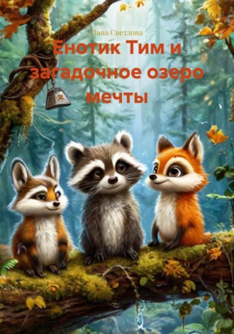 Обложка книги «Енотик Тим и загадочное озеро мечты»