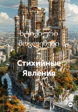 Обложка книги «სტიქიური მოვლენები – Стихийные Явления»