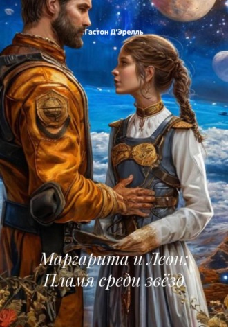 Обложка книги «Маргарита и Леон: Пламя среди звёзд»