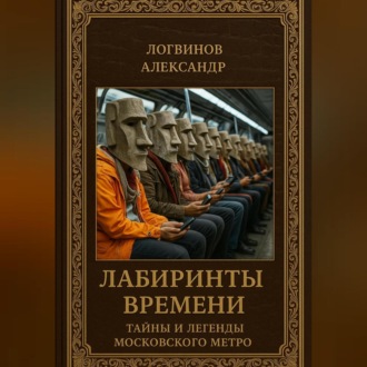 Обложка книги «Лабиринты времени: Тайны и легенды Московского метро»