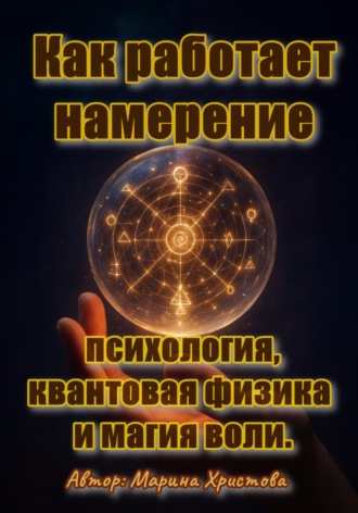 Обложка книги «Как работает намерение - психология, квантовая физика и магия воли»