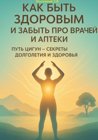 Обложка книги «Как быть здоровым и забыть про врачей и аптеки. Путь Цигун – секреты долголетия и здоровья»