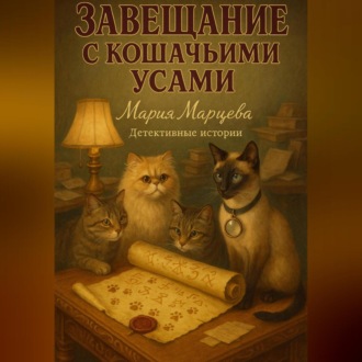 Обложка книги «Детективные истории. Завещание с кошачьими усами»