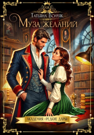 Обложка книги «Муза желаний. Академия "Редкие дары"»