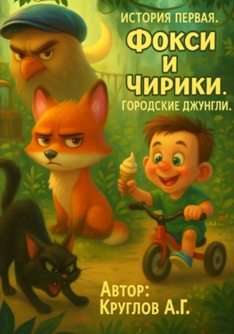 Обложка книги «История первая. Фокси и Чирики. Городские джунгли»