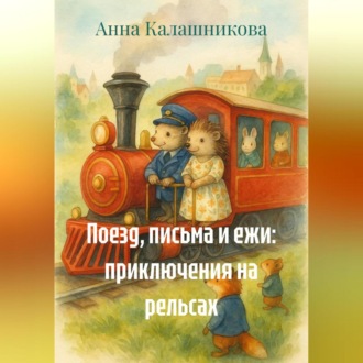 Обложка книги «Поезд, письма и ежи: приключения на рельсах»