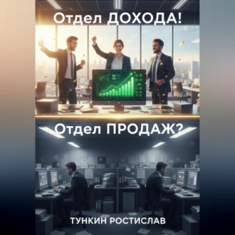 Обложка книги «Отдел ПРОДАЖ? Отдел ДОХОДА!»