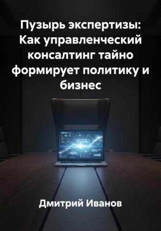 Обложка книги «Пузырь экспертизы: Как управленческий консалтинг тайно формирует политику и бизнес»