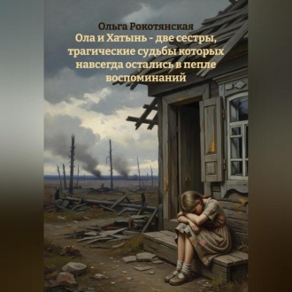 Обложка книги «Ола и Хатынь – две сестры, трагические судьбы которых навсегда остались в пепле воспоминаний»