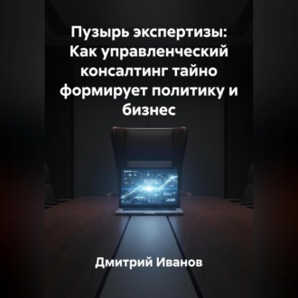 Обложка книги «Пузырь экспертизы: Как управленческий консалтинг тайно формирует политику и бизнес»
