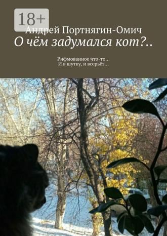 Обложка книги «О чём задумался кот?.. Рифмованное что-то… И в шутку, и в серьёз…»