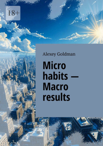 Alexey Goldman. Micro habits – macro results